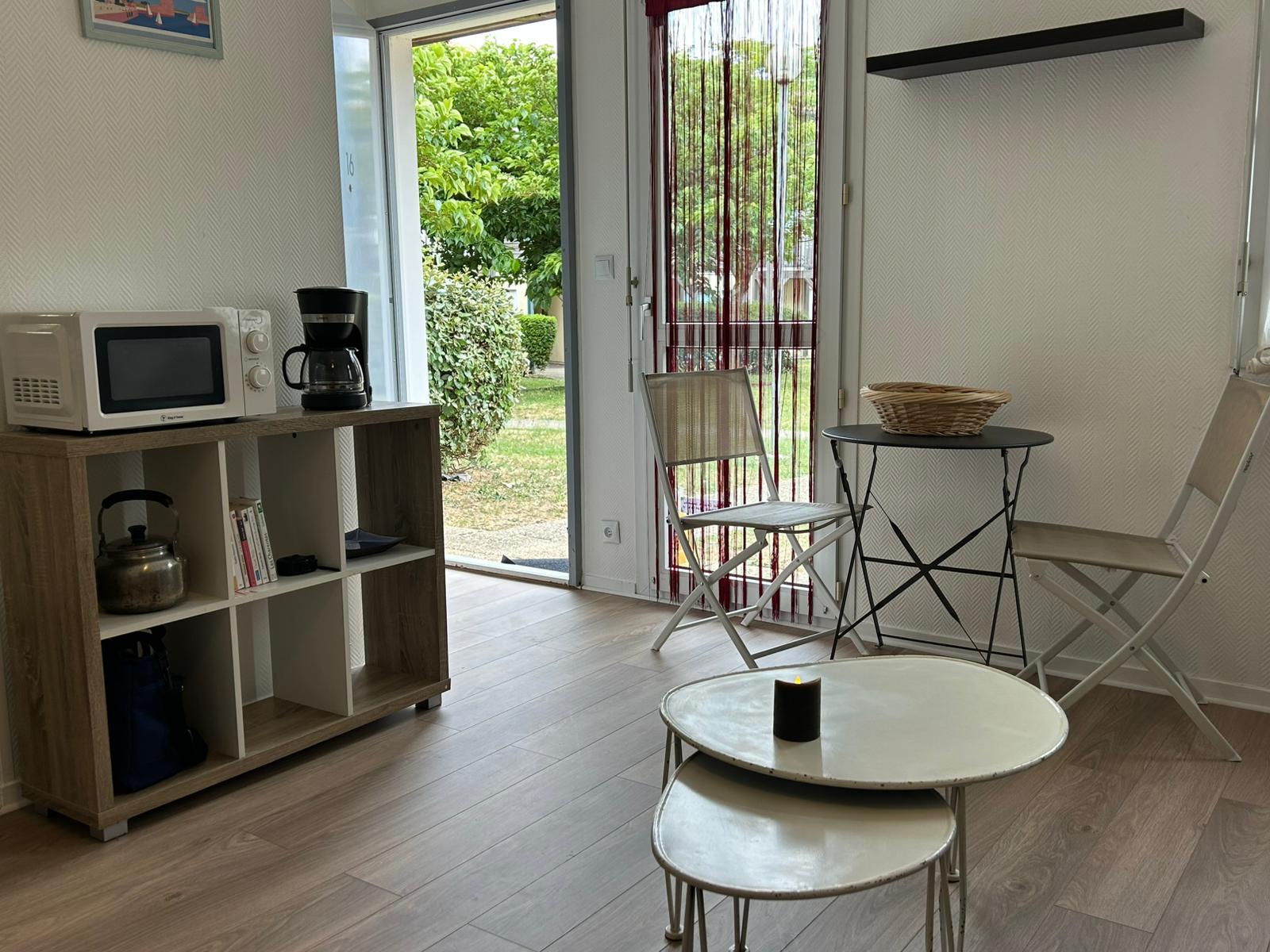 Rez-de-jardin du Studio Les Minimes La Rochelle